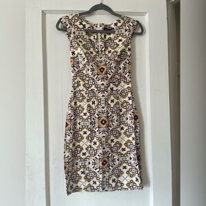 French Connection Geometric Cotton Dress